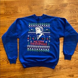 Merry Trumpmas Christmas Sweatshirt Men's or Woman's or  Kid.
